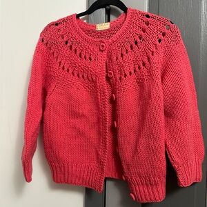 Vintage From the Knitting Needle Lorna B. Enger Cardigan